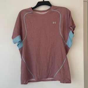 Red athletic tee shirt